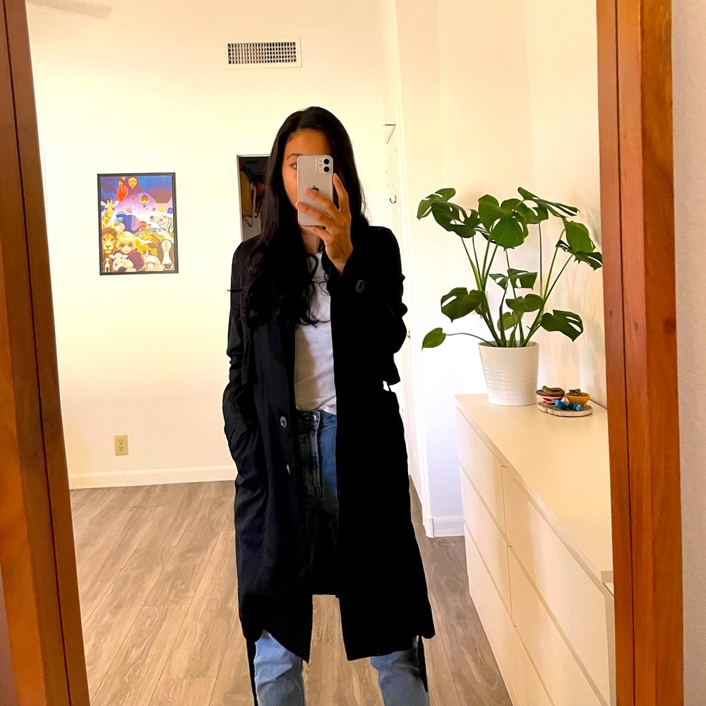 Liebeskind Black Trench Coat